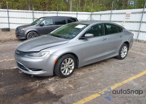 2015 Chrysler 200 C из США, поврежденный, VIN 1C3CCCCB9FN660055